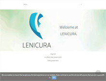 Tablet Screenshot of lenicura.com